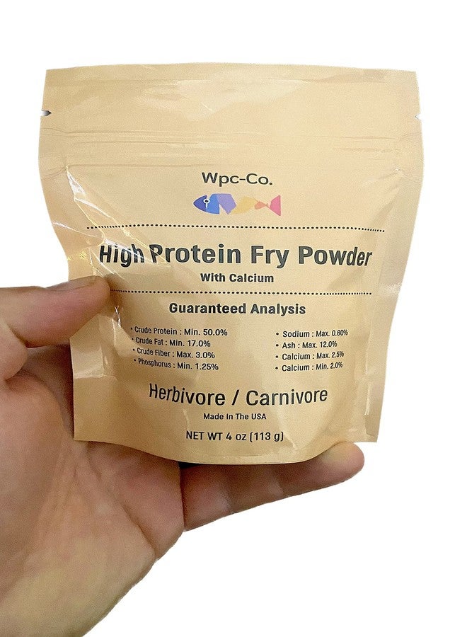 Wpc-Co. Baby Fish Food - Aquarium Fish Fry Food High in Protein - Tropical Fry Food with Calcium - Powdered Food for Omnivore and Carnivore Newborn Fish, Shrimp and Snails - Image 5